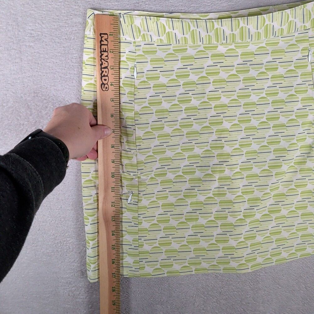 Greg Norman Golf Skort Size 8 Green Pockets Athletic Tennis Country Club Preppy - Picture 4 of 8